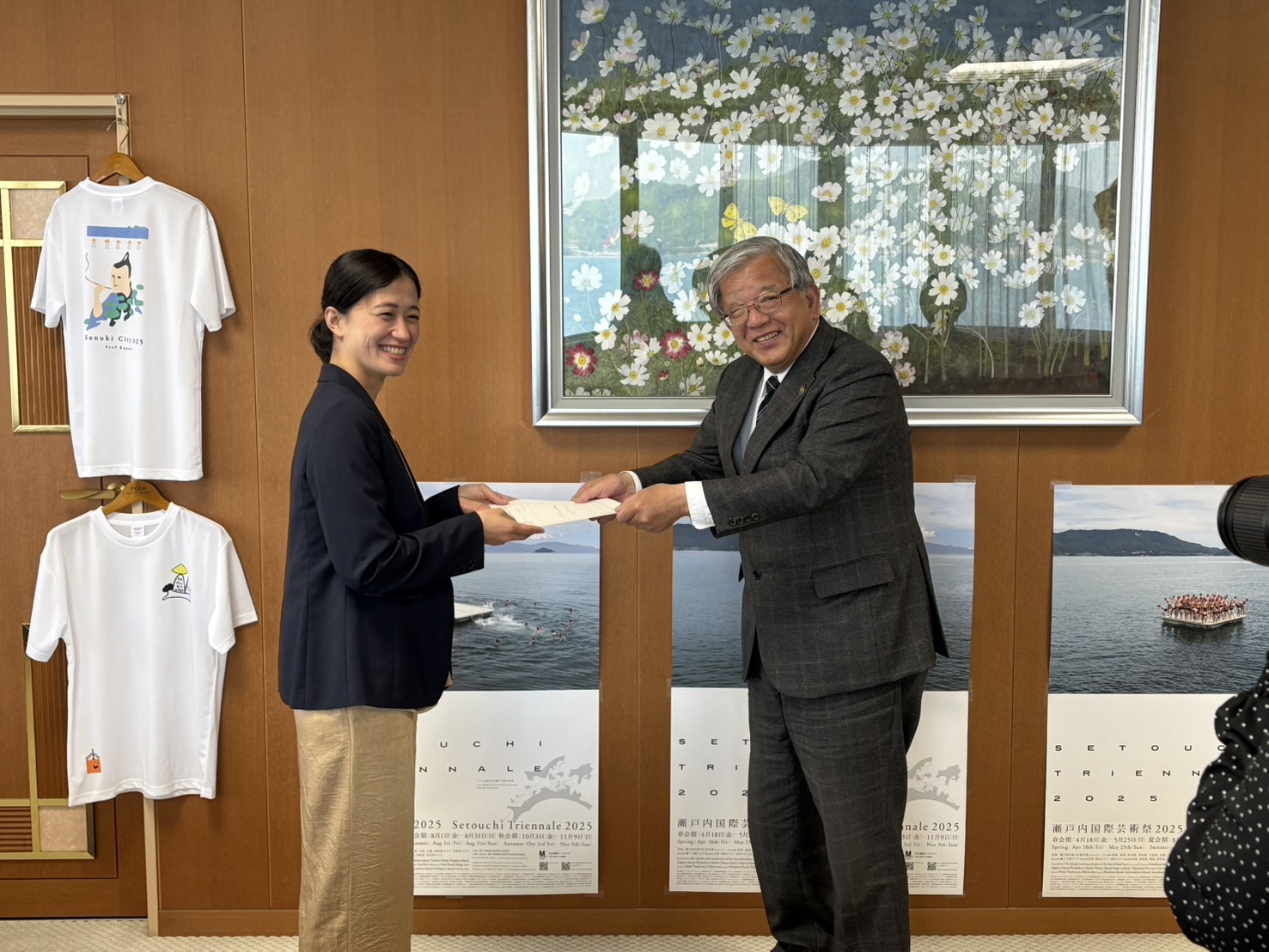さぬき市地域おこし協力隊として柿崎麻莉子さんが着任しました